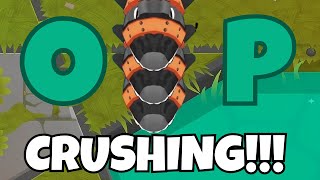 Crushing with BLOONS Bloons TD Battles 2 CRAZY [upl. by Odlonyer750]