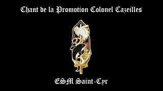 Colonel Cazeilles Chant de promotion ESM SaintCyr [upl. by Esiuole389]