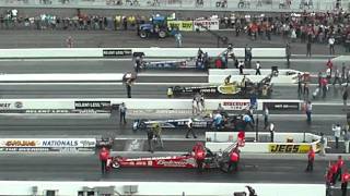 4 wide Top Fuel Drag Race Z Max Dragway Great veiw must see 30000 HP [upl. by Den]