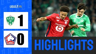 SaintÉtienne vs LOSC Lille 1  0  Highlights  Ligue 1 20242025 [upl. by Julie92]