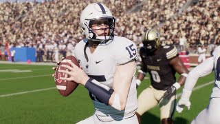 Penn State vs Purdue  NCAA Football 111624 Full Game Highlights College Football 25 Sim [upl. by Adraynek]