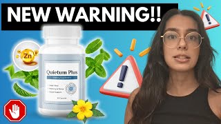 Quietum Plus ❌BEWARE❌ QUIETUM PLUS REVIEW  Quietum Plus Complete Tinnitus Relief Supplement [upl. by Nirred828]