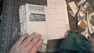 Junk Journal Calendar 2024 Ep 2 and Flip Thru [upl. by Lenod]