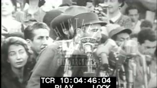 Fidel Castro makes speech Film 91112 [upl. by Ethelbert]