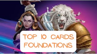 Foundations  MTG Best 10 Cards  MTG Pioneer amp Explorer amp Voyager [upl. by Gotthelf]