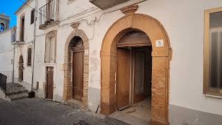 For sale one Storey stone house to renovate in the town of San Buono Abruzzo hills [upl. by Orwin975]