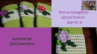 porta tovagliolo alluncinetto tutorial parte 2 [upl. by Nortna209]