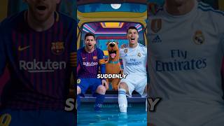 The Night Ronaldo Messi and Scooby Faced a Ghost  You Won’t Believe Who It Was shorts ronaldo [upl. by Daza]