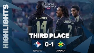 Highlights  Panama vs Jamaica  202324 Concacaf Nations League Third Place [upl. by Rachelle]