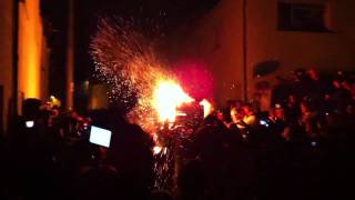 Ottery St Mary Tar Barrels  Sandhill Street 2010 [upl. by Rome368]