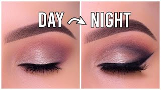 StepByStep Daytime to Nightime Eye Makeup Tutorial [upl. by Melc]