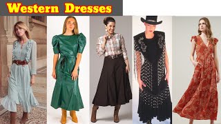 Western DressesDress Design54Mix Design [upl. by Terhune]