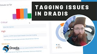 Use tags to identify the severity of security findings found during testing  Dradis Framework [upl. by Tallulah]