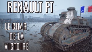 Renault FT 17  Le Char Qui a Changé le Visage de la Guerre [upl. by Acinnad]