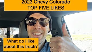 Top 5 Likes 2023 Chevrolet Colorado ZR2 [upl. by Yennor]