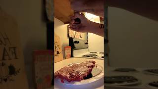 Medium rare skirt steak🥩🔥 trending food foodie recipe steak [upl. by Byrne]