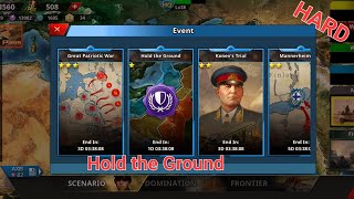 Hold the ground hard part 1 world conqueror 4 [upl. by Nirred211]