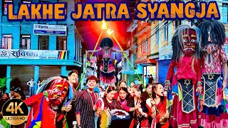 OH LAKHE  Lakhe Jatra Syangja 2081 Lakhe Nach  Gaijatra Nepal  Newar Community Festival [upl. by Apfelstadt]