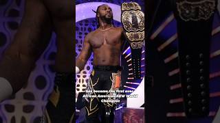 Swerve Strickland Makes History As The FIRST Black AEW World Champion [upl. by Daggna318]