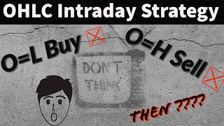 OHLC intraday strategyNew strategyTamil Techtrader [upl. by Derriey]