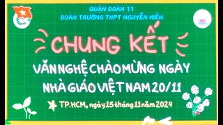 🔴Chung kết văn nghệ chào mừng ngày Nhà giáo Việt Nam I Niềm vui của em  Mai Thảo I THPT Nguyễn Hiền [upl. by Rew]