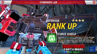 DEFENSOR RANK UP   Transformers 4Star Combiner [upl. by Ayojal882]