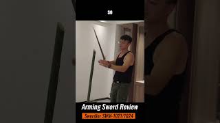 Part 12 Review of Swordiers Two Arming Swords Cutting Performance Evaluation armingsword [upl. by Romeyn]