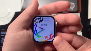 Apple Watch 10 46mm Silver Aluminium GPS Unboxing [upl. by Sidra]