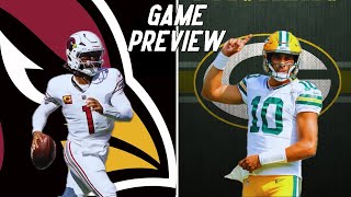 Battle Of The Offenses Arizona Cardinals Vs Green Bay Packers Game Preview [upl. by Nabroc]