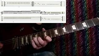 How to Play  quotSAWED OFF SHOTGUNquot w tabs Solo Included  THE GLORIOUS SONS guitar Lesson [upl. by Sabas906]