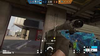 Rainbow 6 Maverick Eliminates Two Peekers [upl. by Nibur131]