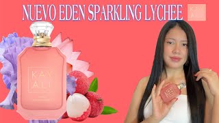 🟠Nuevo EDÉN SPARKLING LYCHEE KAYALI ESPAÑOL [upl. by Analart]