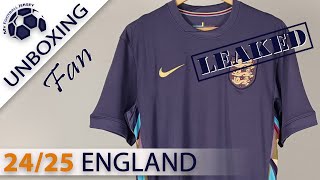 England Away Jersey 2425 Leaked Minejerseys Fan Version Unboxing Review [upl. by Atena512]