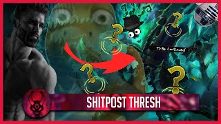 Goofy Ahh Shitpost Thresh  Custom Skin [upl. by Akimed649]