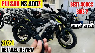 All New 2024 Bajaj Pulsar NS400 Detailed Review  On Road Price  Features  Sound  Best 400cc Bike [upl. by Block41]