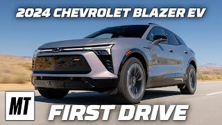 2024 Chevy Blazer EV A Tall AllElectric Wagon in Disguise  MotorTrend [upl. by Fondea204]