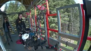 Phoenix zip wire at zip world tower [upl. by Allenotna]