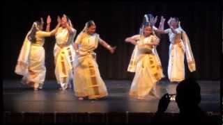 Kaikotti Kali Kerala Folk Dance  TFA Navarathri 2012 [upl. by Primavera]