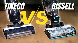 Bissell Crosswave vs Tineco Ultimate Side By Side Comparison  Which One Is Better [upl. by Aramas]