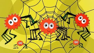 Incy Wincy Spinnen  Spinnenreim für Kinder  Kinderlied  Baby Rhymes  Itsy Bitsy Spider [upl. by Selwin]