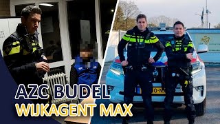 Politie  AZC Budel  Wijkagent Max  Gesignaleerde aangehouden  Asielzoekers [upl. by Gibbons720]