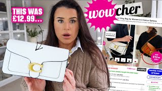 I bought a DESIGNER bag on WOWCHER NOT CLICKBAIT [upl. by Iroc]