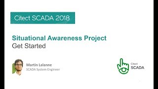 Situational Awareness Demo  Citect SCADA 2018  SCADA Software Videos [upl. by Eidoow245]