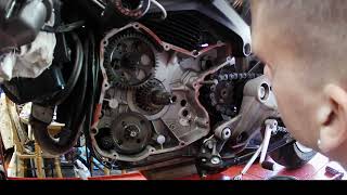 Ducati stuck in gear How to diagnose the problem ducati transmission howto mechanic [upl. by Retlaw855]