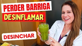 Suco para PERDER BARRIGA DESINFLAMAR TIRAR A FOME e INTESTINO  Fácil Gostoso Rápido e Barato [upl. by Clite]