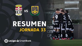 Resumen de FC Cartagena vs AD Alcorcón 21 [upl. by Russom]