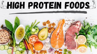 7 Highest Protein Foods [upl. by Ellenid]