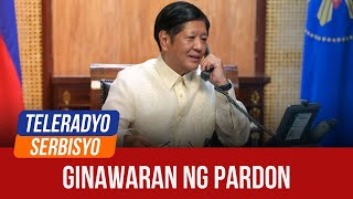 Marcos 143 Filipinos pardoned in UAE  Teleradyo Serbisyo 14 October 2024 [upl. by Allets486]