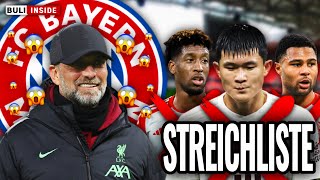 STREICHLISTE des FC Bayern ENTHÜLLT Jürgen KLOPP wird BAYERNTRAINER [upl. by Critchfield]