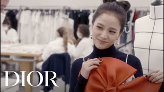 Exploring Dior with JISOO [upl. by Arnst755]